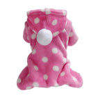 Flannel Dog Cotton-padded Coat