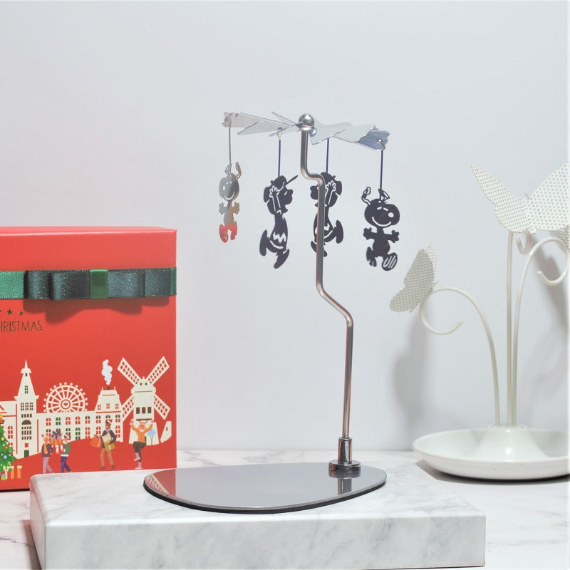 Creative Scented Candles Triangular Tray Rotating Candle