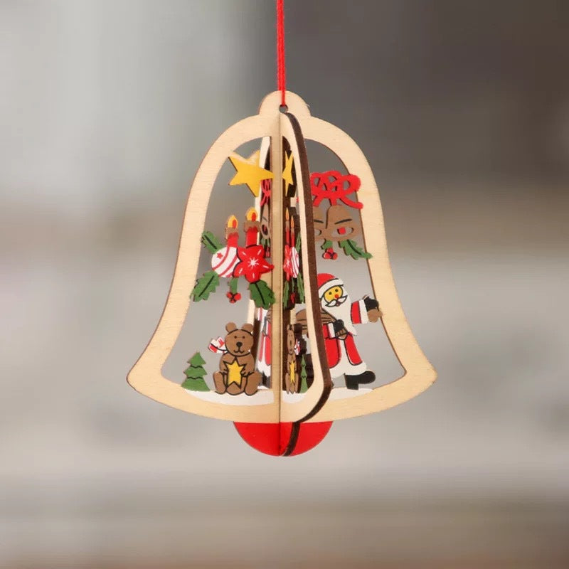Wooden Christmas Ornaments