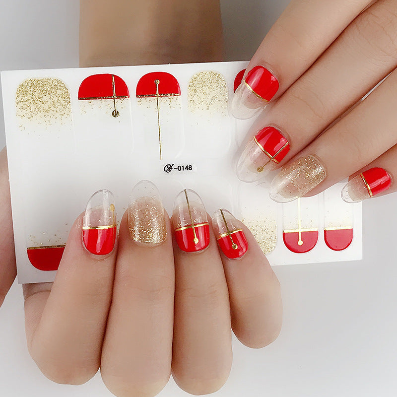 Imitation Nail Art Stickers 3D