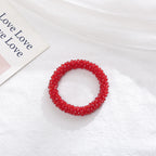 Crystal Hair Tie Jewelry Multicolor