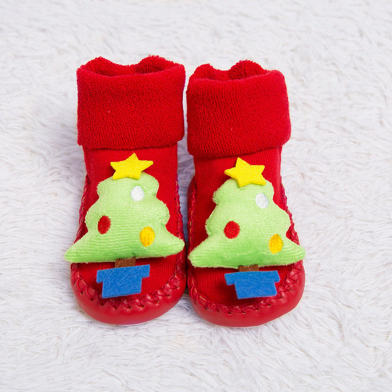 Kids' Christmas Floor Socks