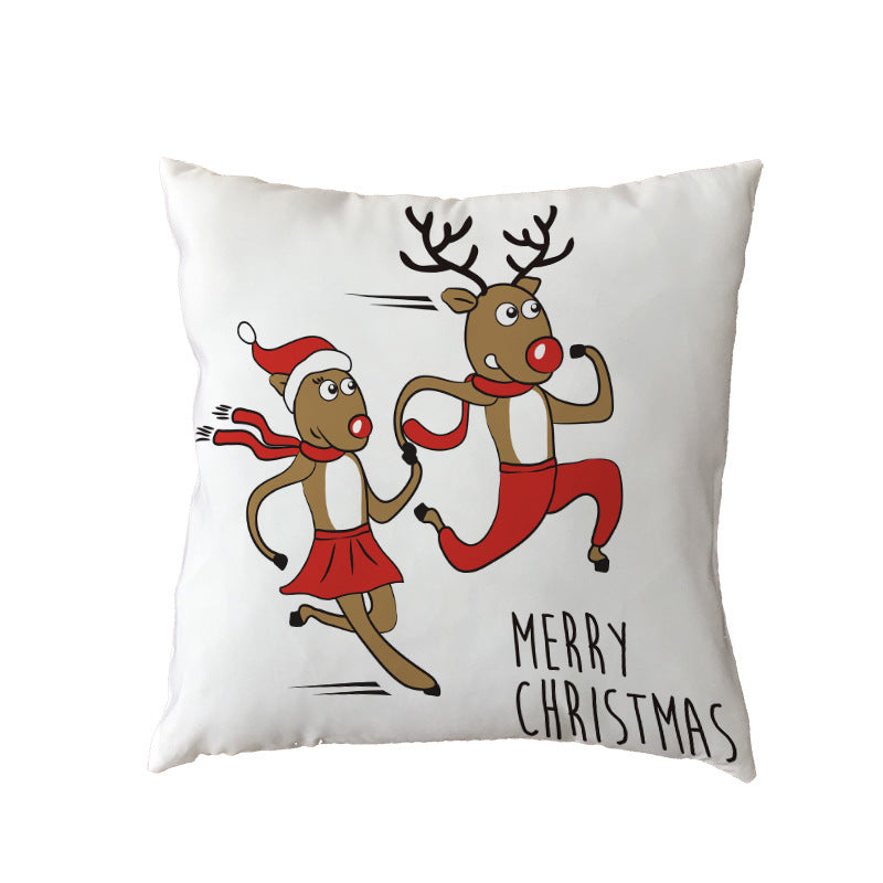 Christmas Ball and Tree Pillow Cover