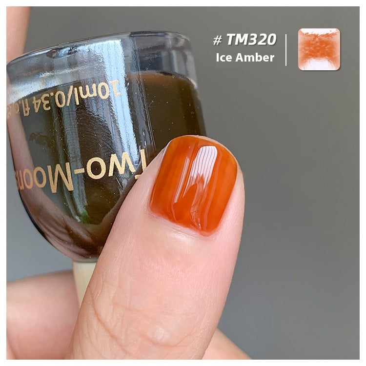 Two Moons Amber Glitter Nail Polish – 18 Shades