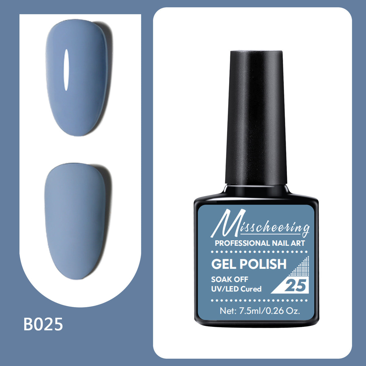 Mischeering Glitter Nail Polish – 30 Shades