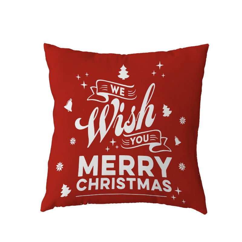 Christmas Ball and Tree Pillow Cover