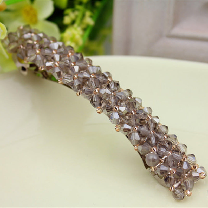 Crystal Hair Clips (4 rows)