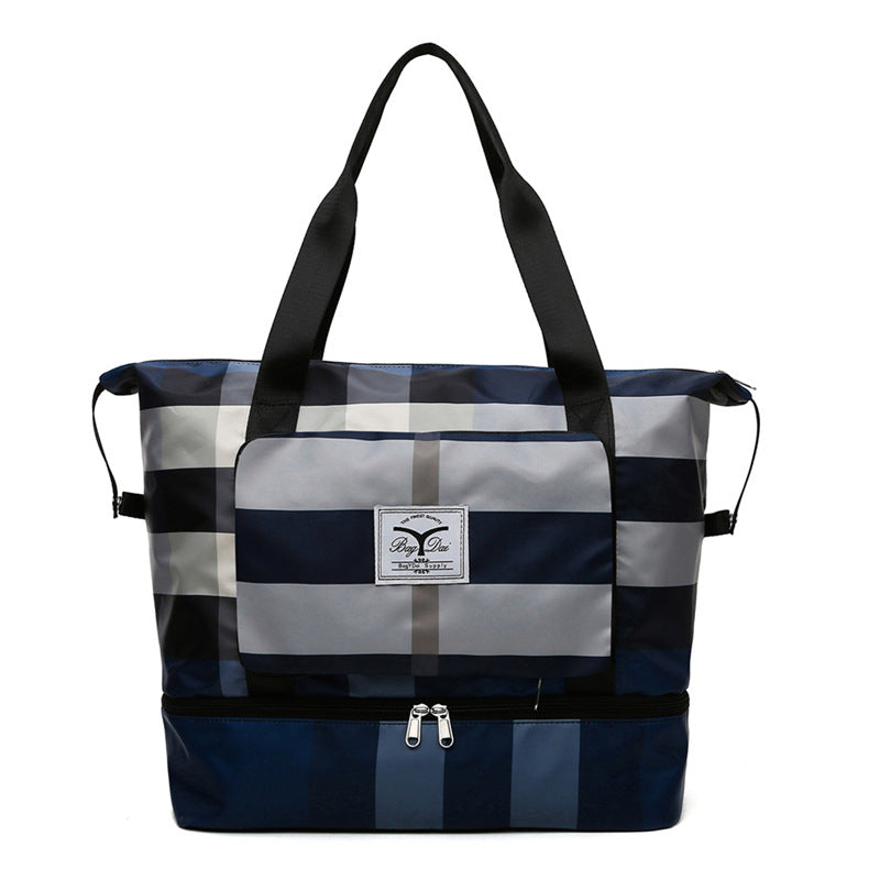 Foldable Travel Duffel Bag Fitness Gym Waterproof