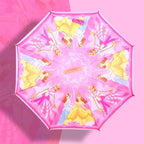 Children's Colorful Handle Reverse Umbrella Set Baby