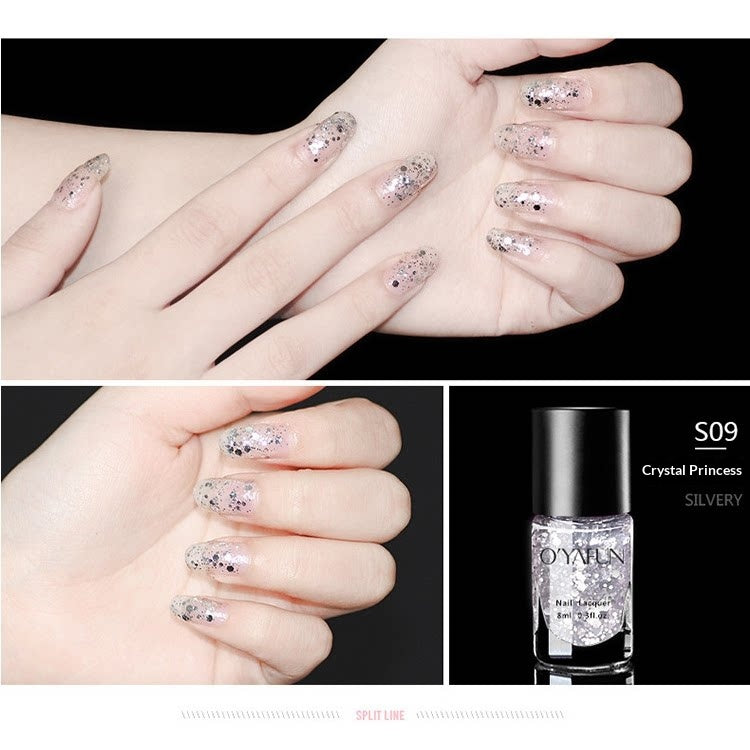 O'YAFUN Nude Peel-Off Nail Polish – 30 Shades