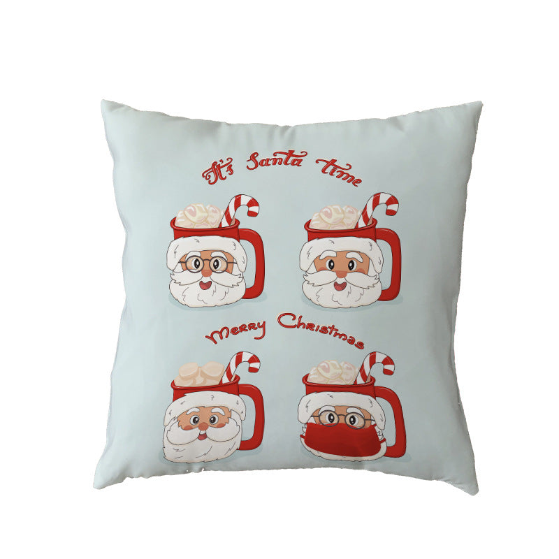 Christmas Ball and Tree Pillow Cover