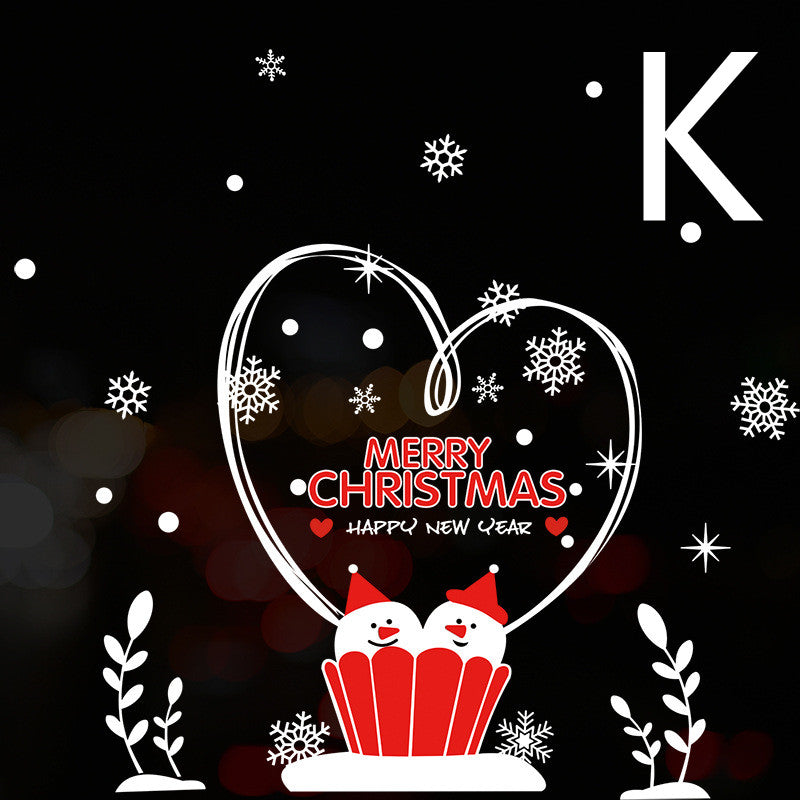 Christmas Static Window Clings
