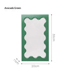 Square Wave Pattern Vanity Mirror Wall Entryway