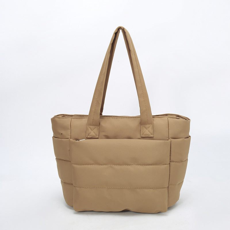 Versatile Embroidered Thread Handbag
