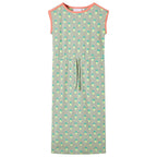 Girls' Mint Dotted Dress