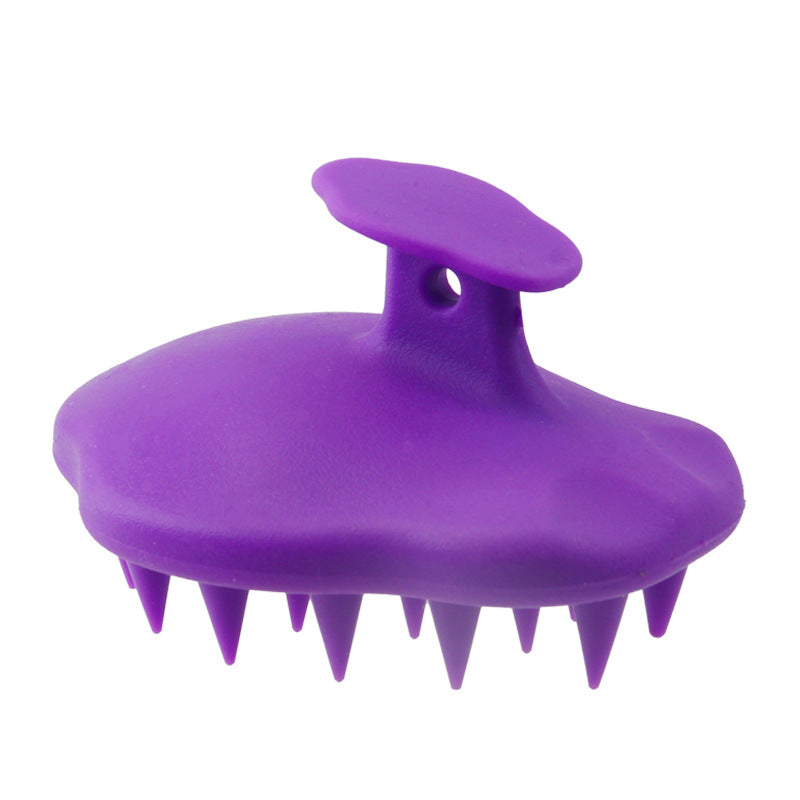 Scalp Massager Shampoo Brush - Silicon Scrubber