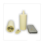 Abui-2pcs Luminara Flameless Moving Flame Lamp Votive