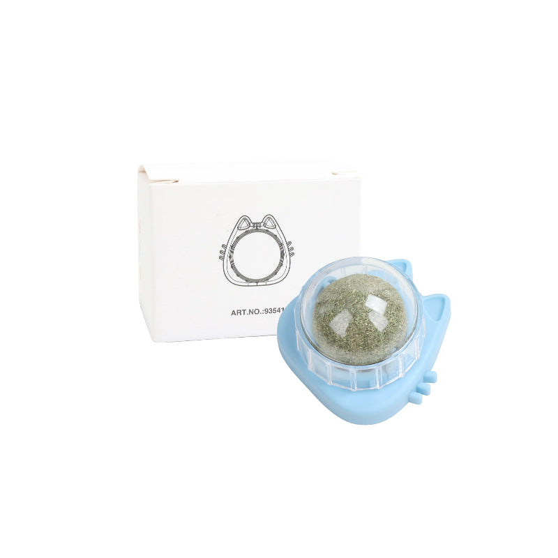 Catnip Rotating Ball Toy