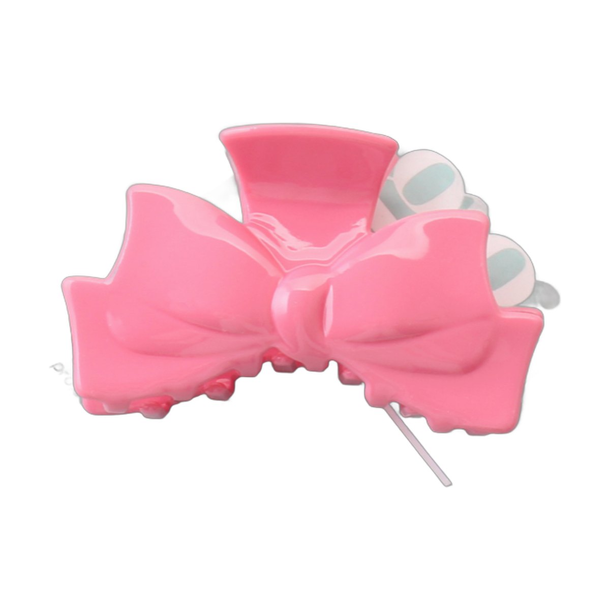 Acetate Grip Sweet Bow Shark Clip Hair