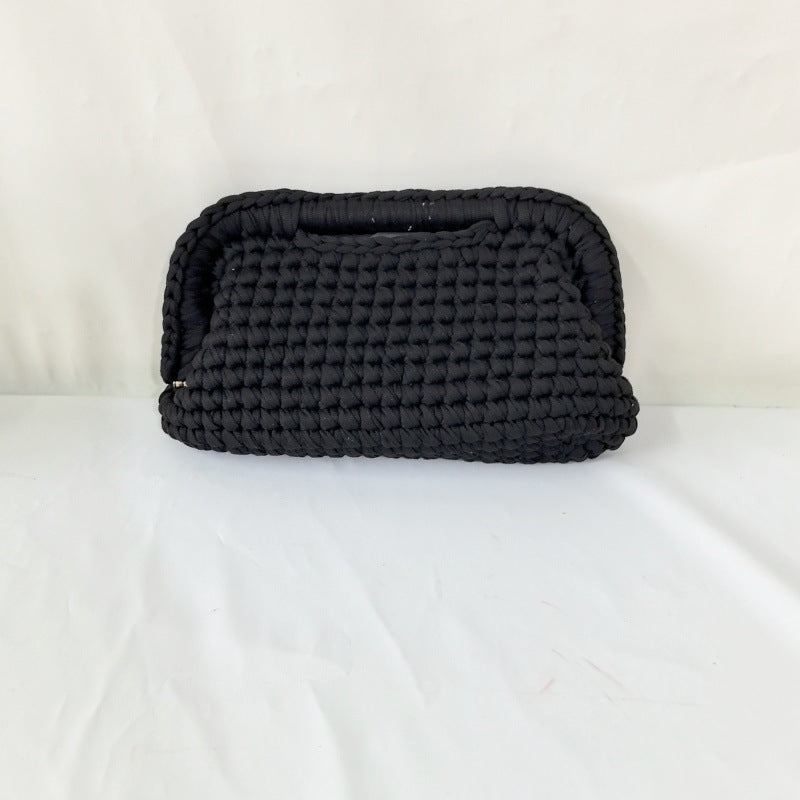 Hand-crocheted Clutch Bag