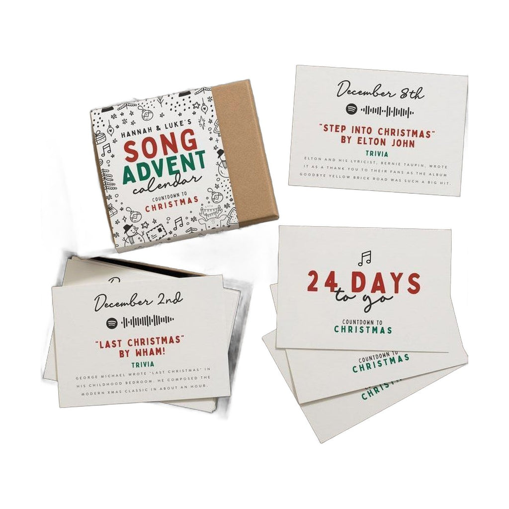 Advent Countdown Greeting Card Calendar