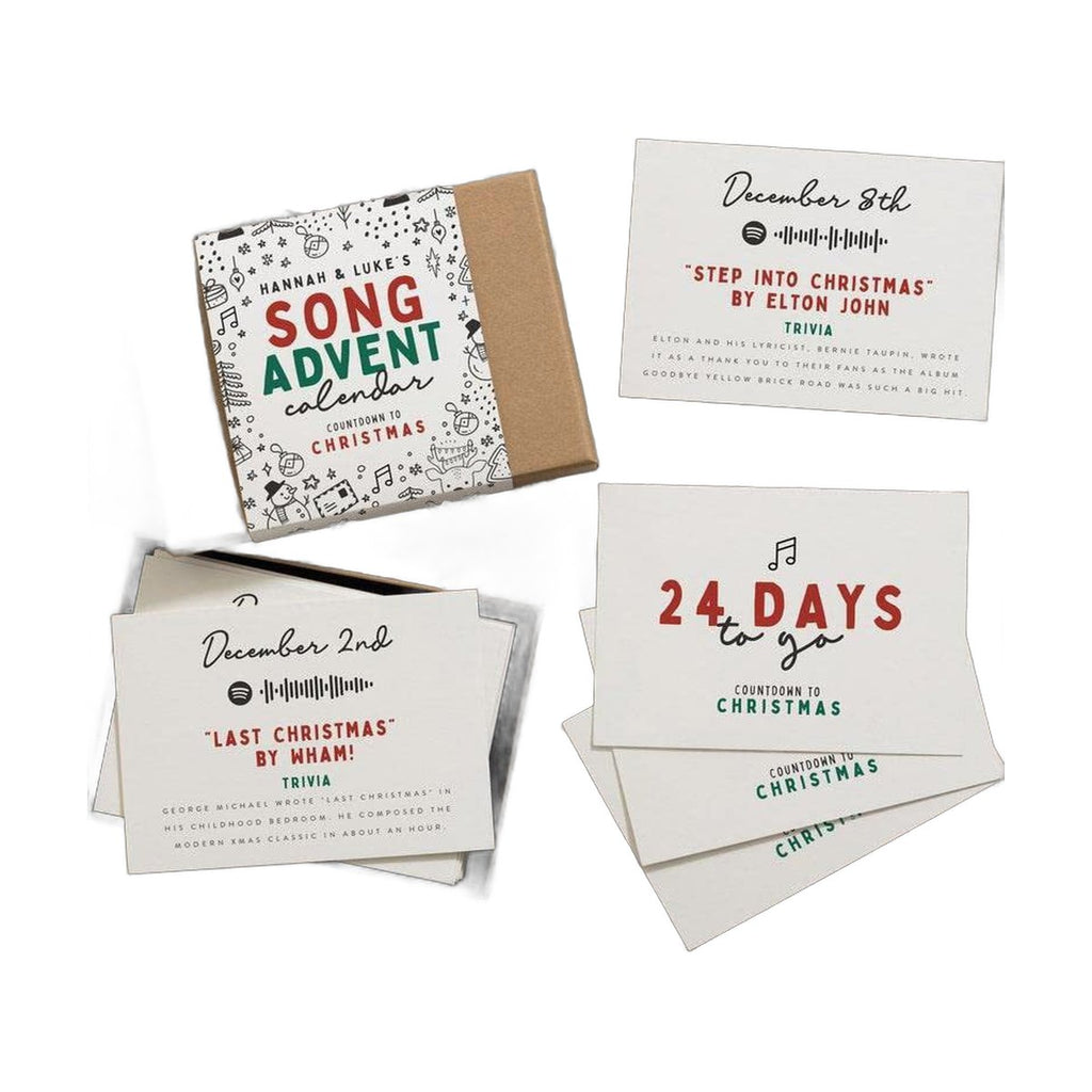 Advent Countdown Greeting Card Calendar