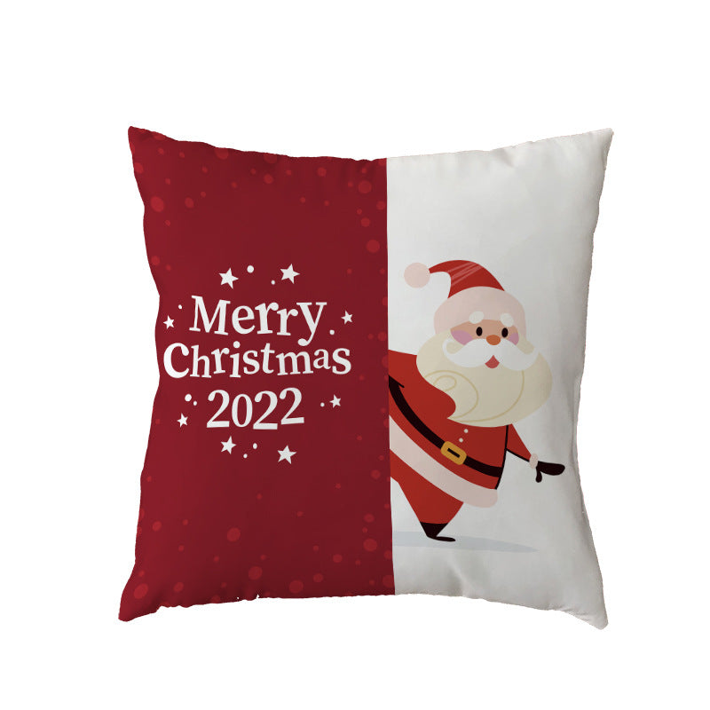 Christmas Ball and Tree Pillow Cover