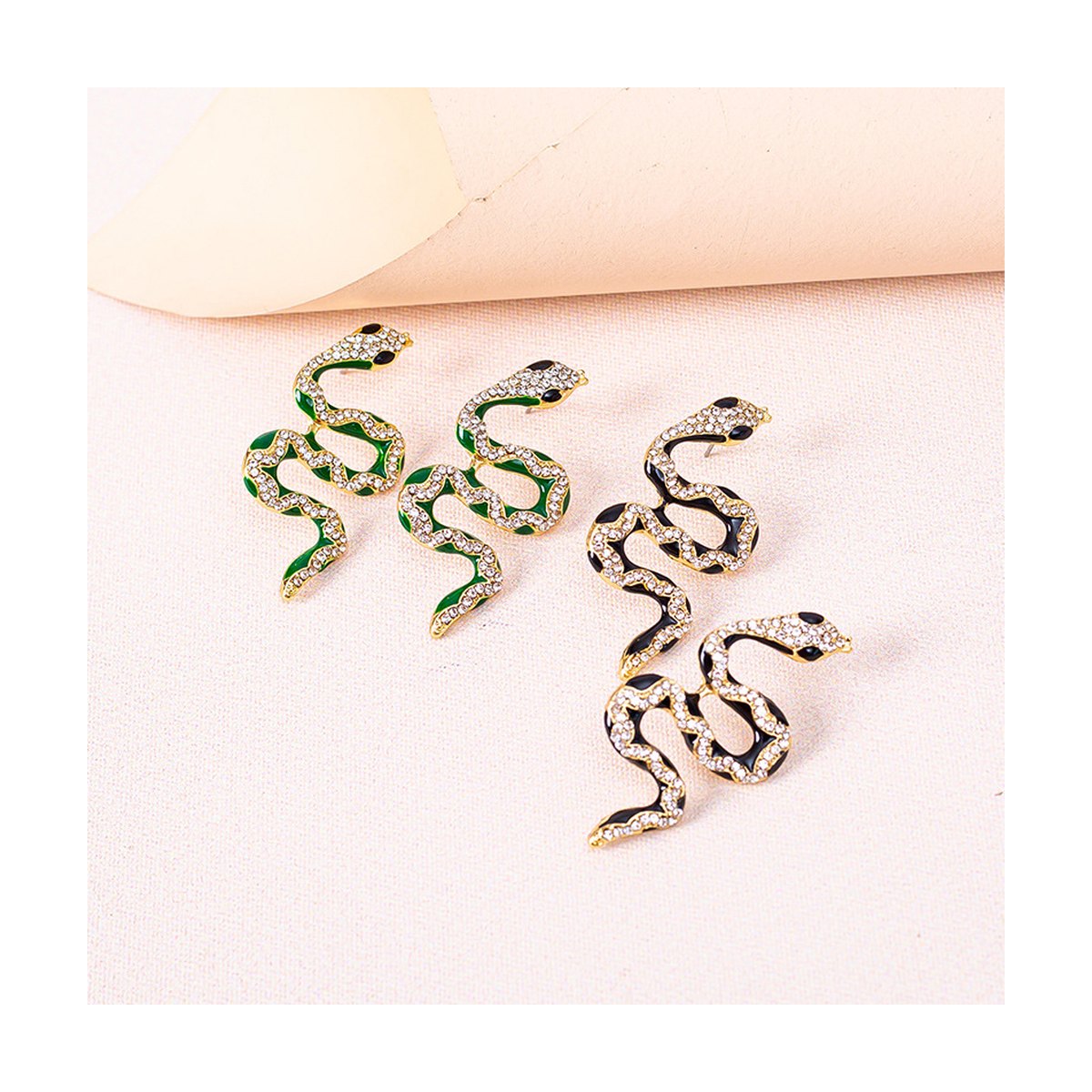 Alloy Diamond Earrings