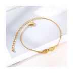 Angel Wings Charm Bracelet