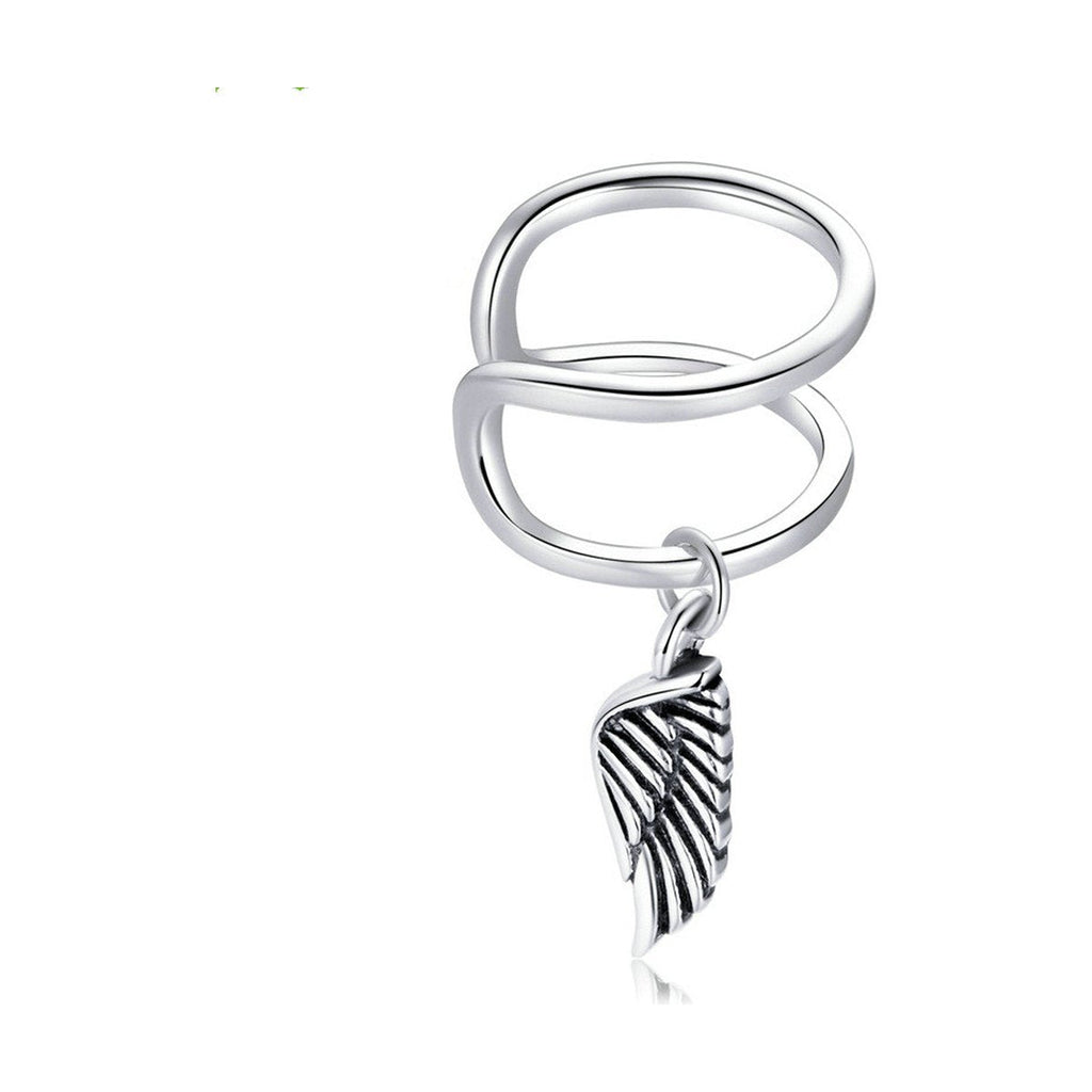 Angel Wings Single Ear Cuff