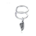 Angel Wings Single Ear Cuff