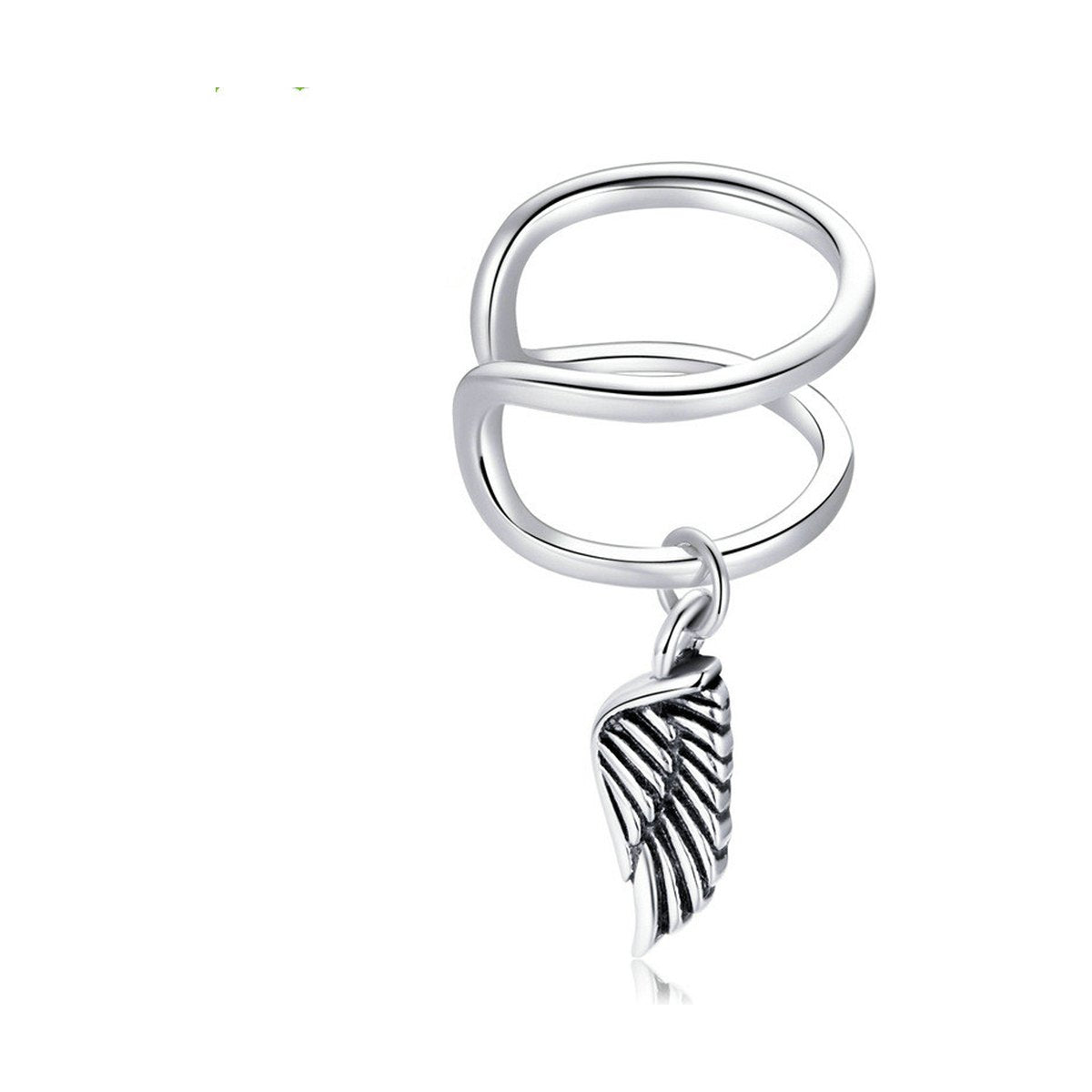 Angel Wings Single Ear Cuff