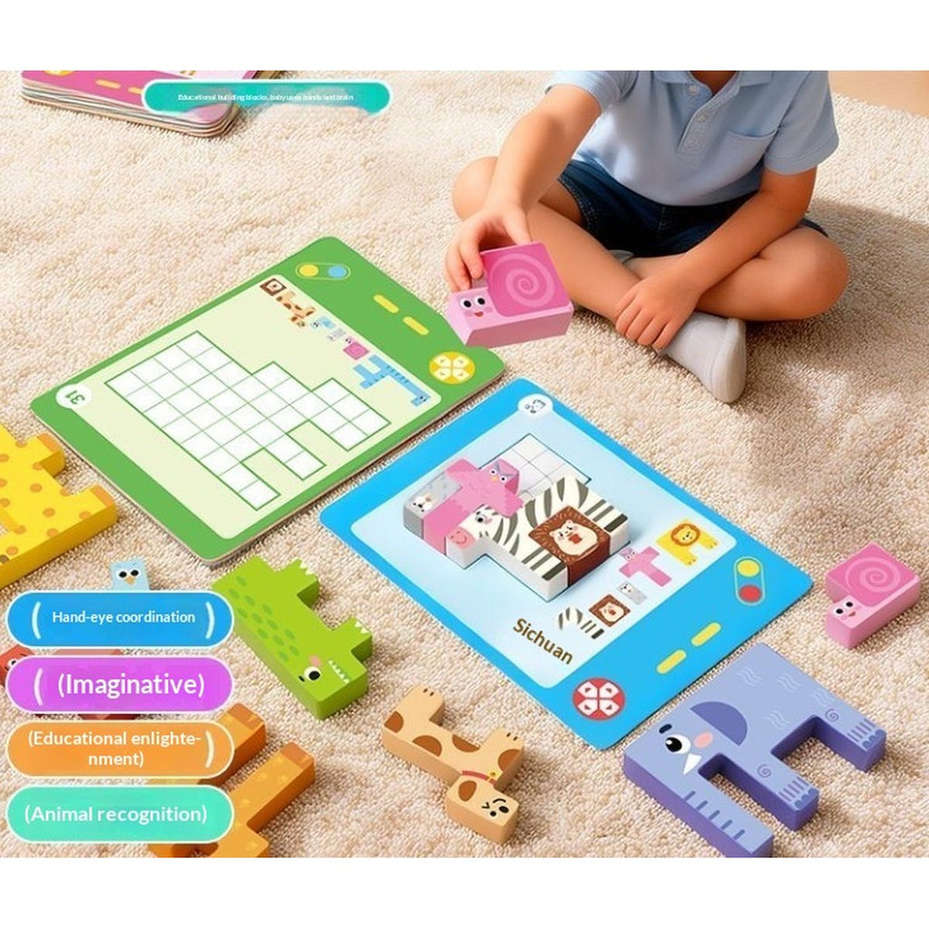 Animal Tower Balance Game