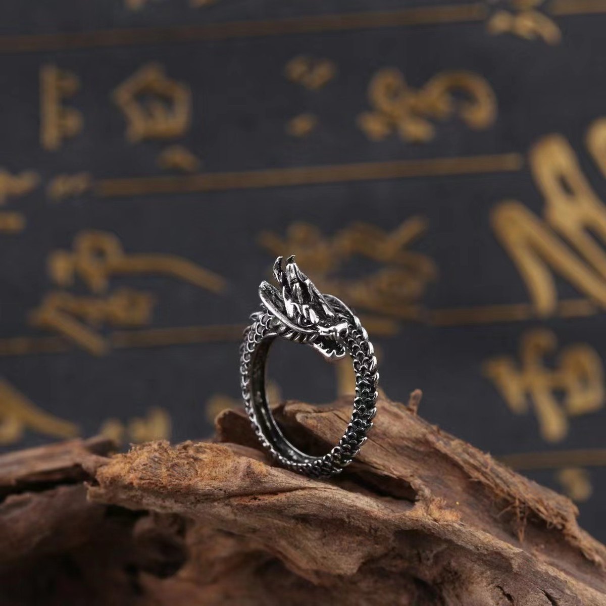 Arrival Vintage Dragon Ring Domineering Open Adjustable