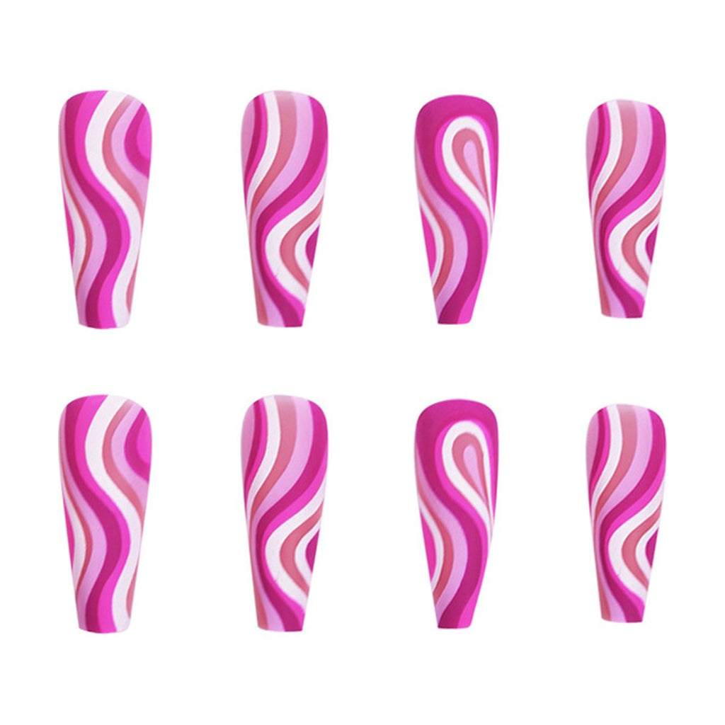 Artistic Press-On Nails