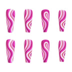 Artistic Press-On Nails