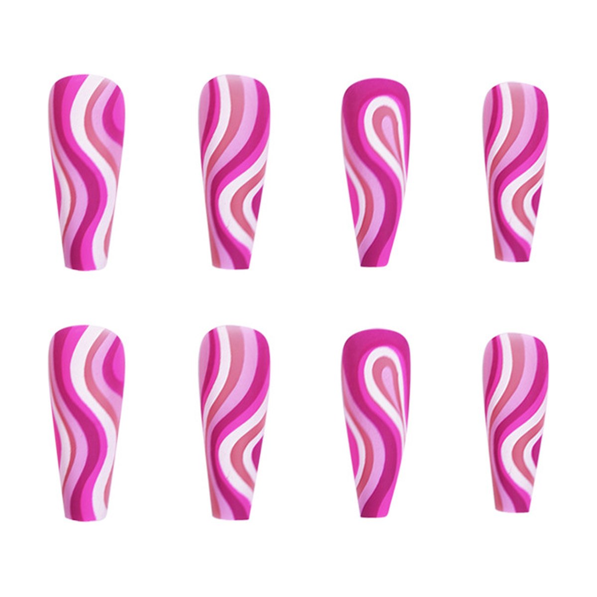 Artistic Press-On Nails