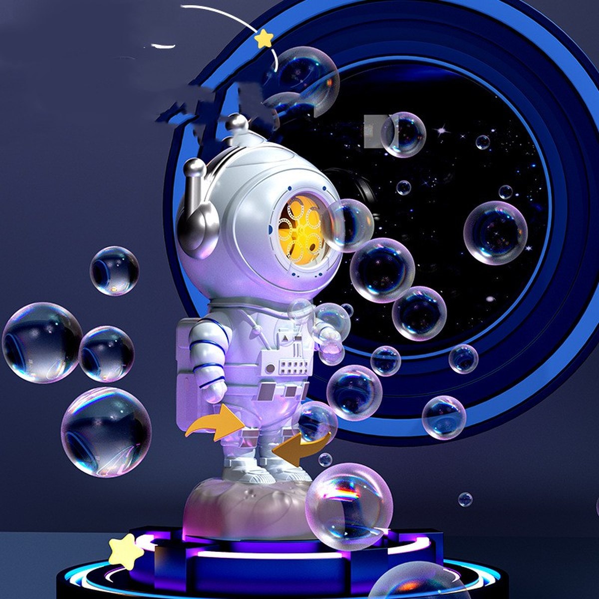 Astronaut Bubble Machine