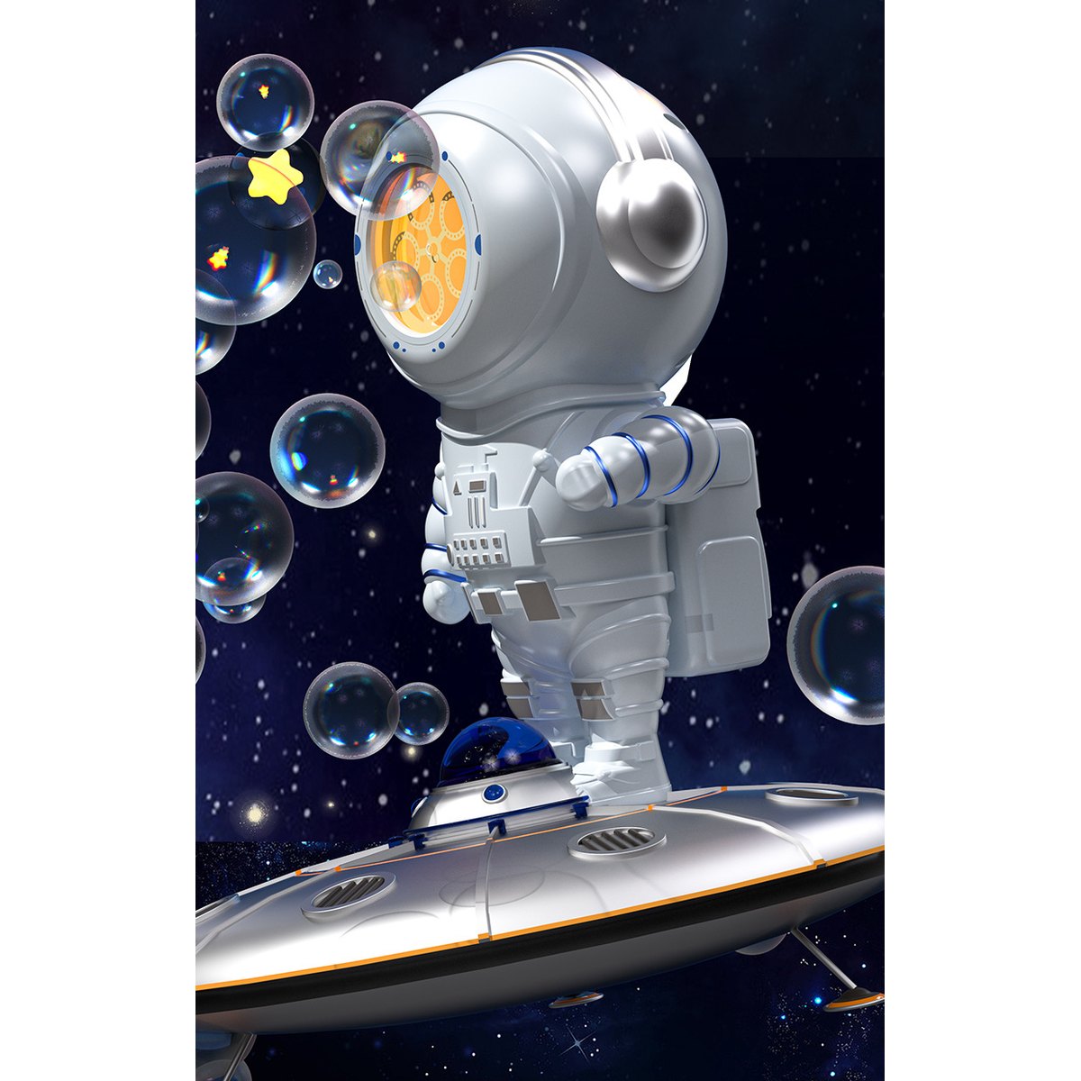 Astronaut Bubble Machine