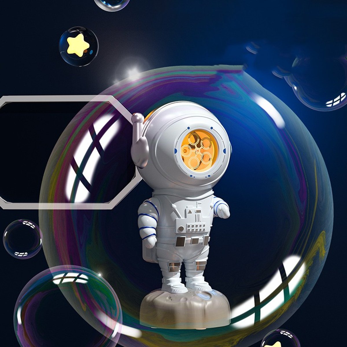 Astronaut Bubble Machine