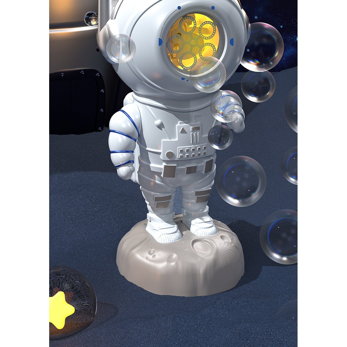 Astronaut Bubble Machine