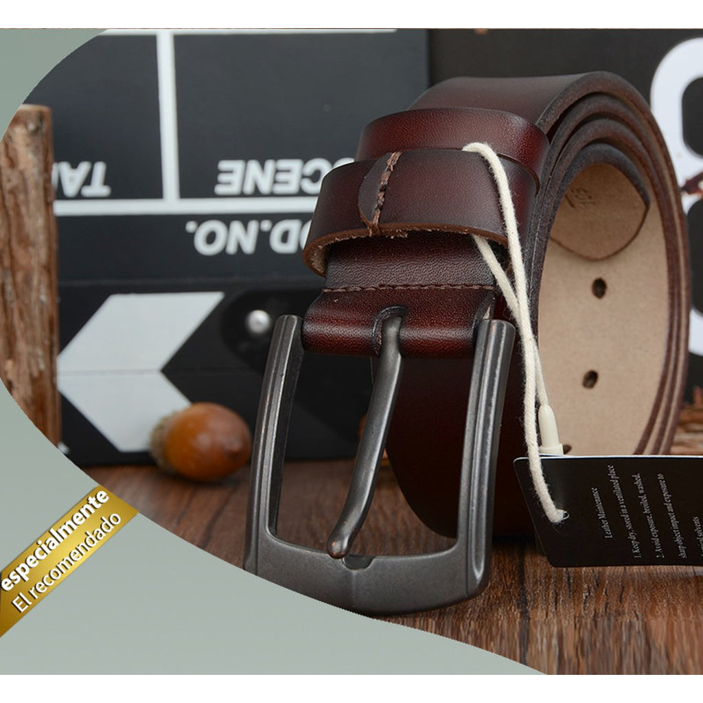 Automatic Buckle Leather Belt