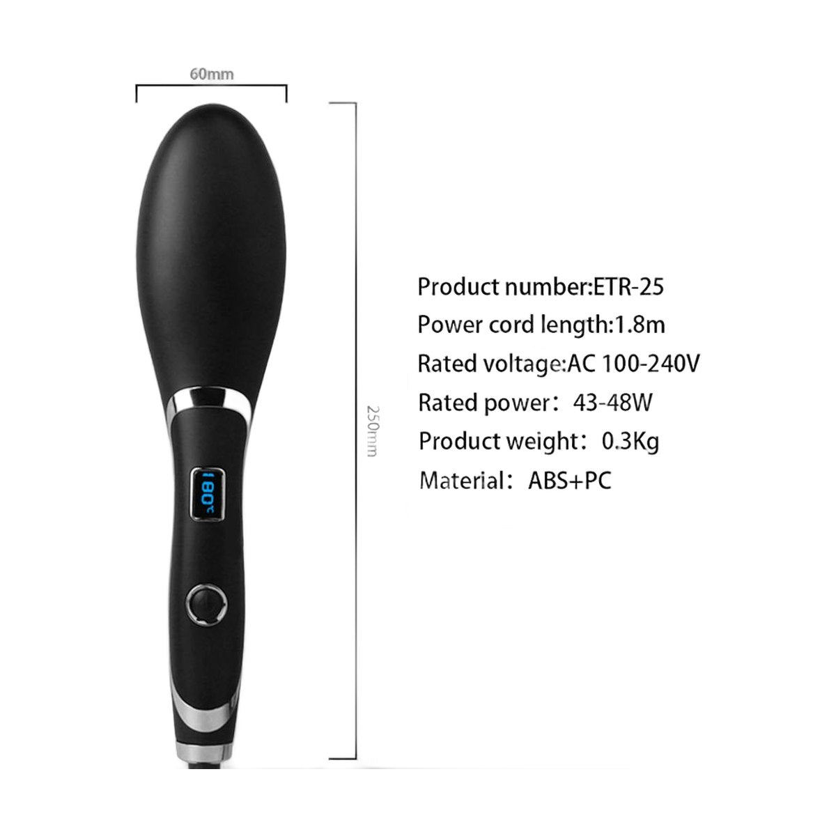 Automatic Straightening Comb