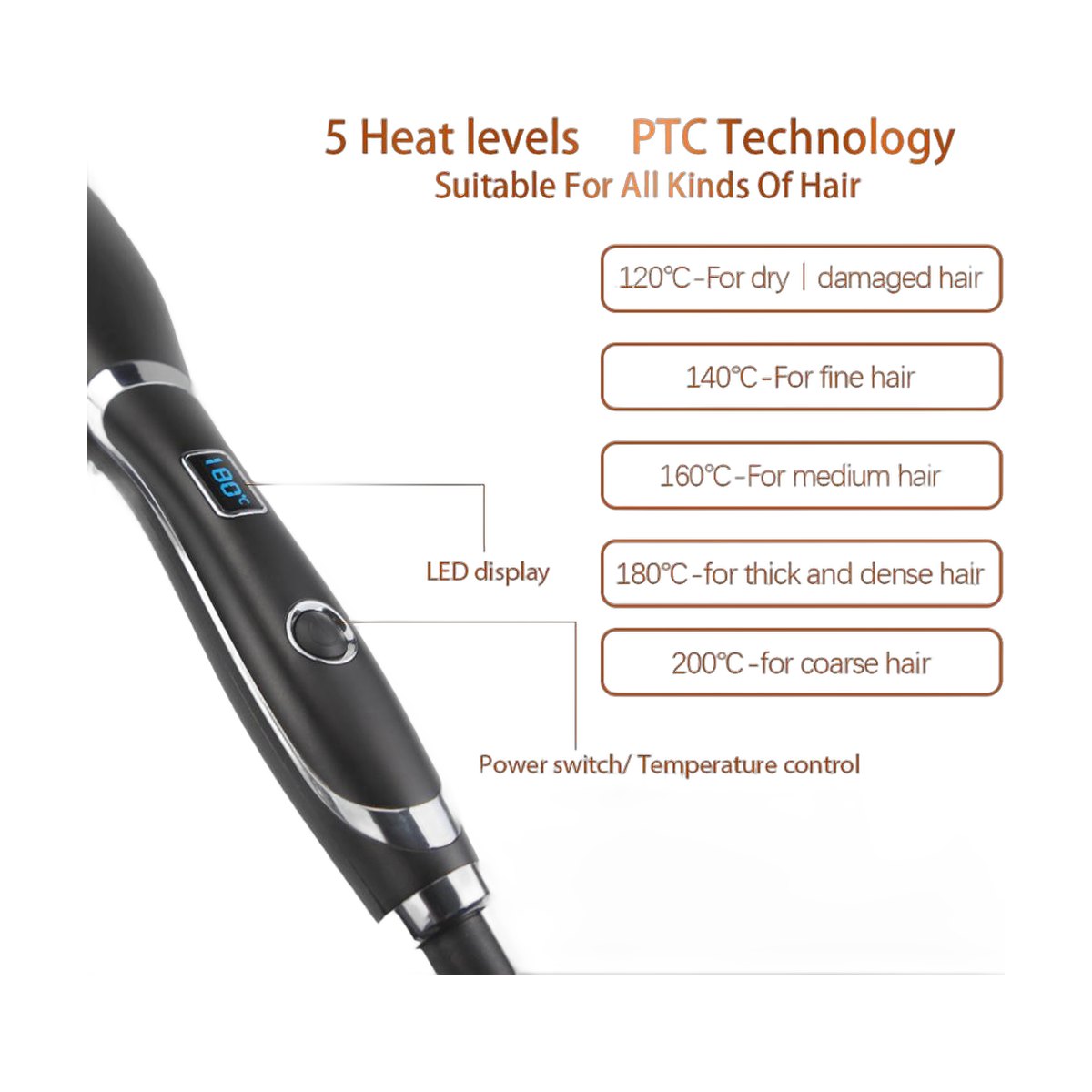 Automatic Straightening Comb