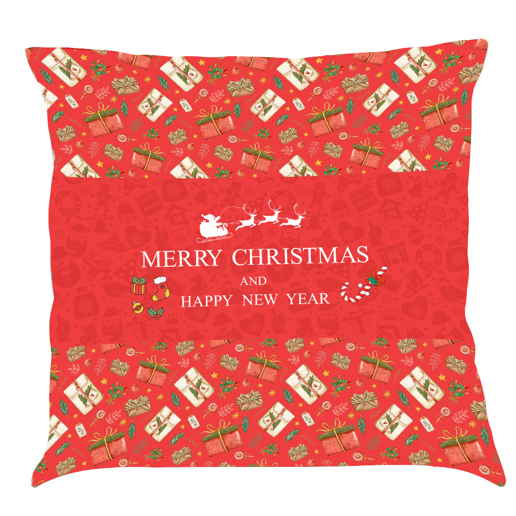 Christmas Car Cushion Cover, 45 x 45 cm