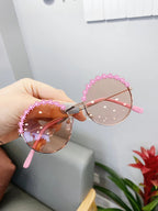 Kids' Flower Metal Sunglasses