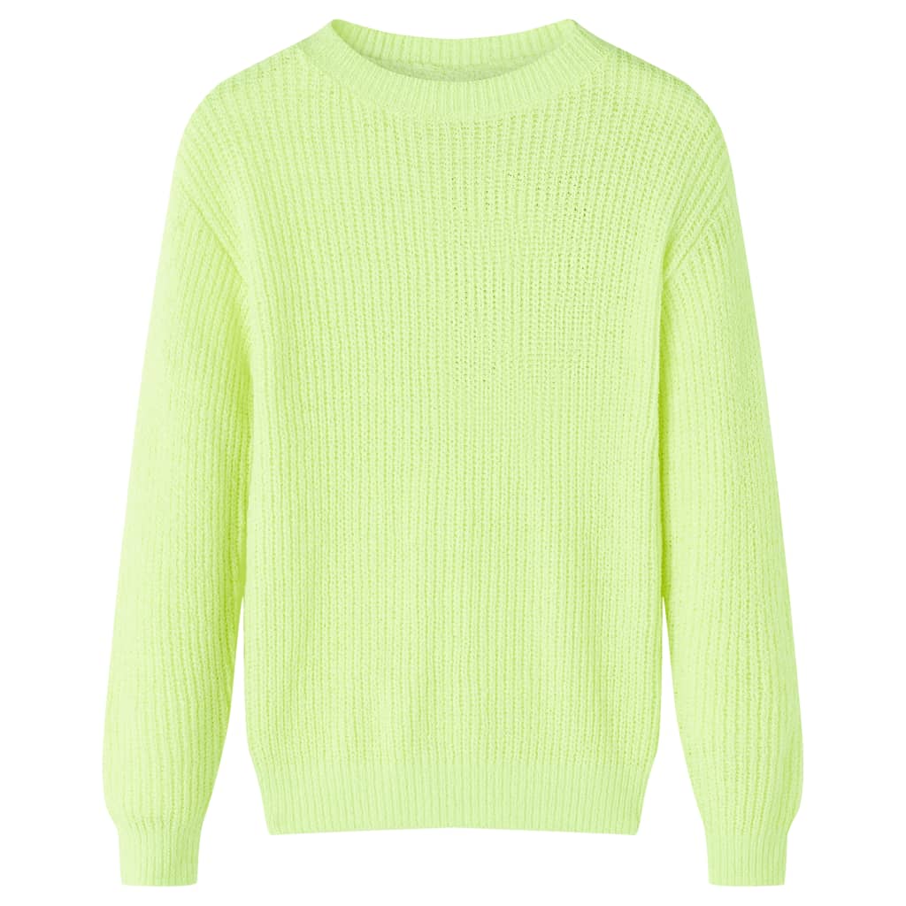 Kids' Neon Knit Sweater