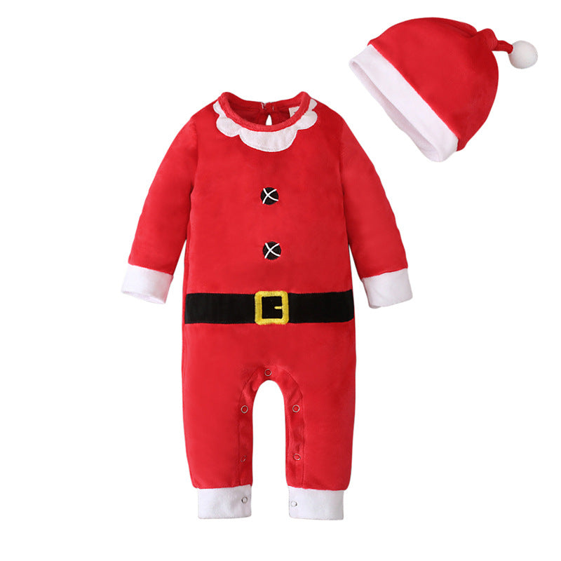 Baby Santa Romper with Hat