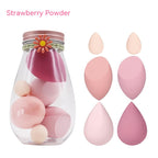 Foreign Trade Makeup Puff 7 Pcs Canned