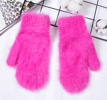 Angora Wool Gloves
